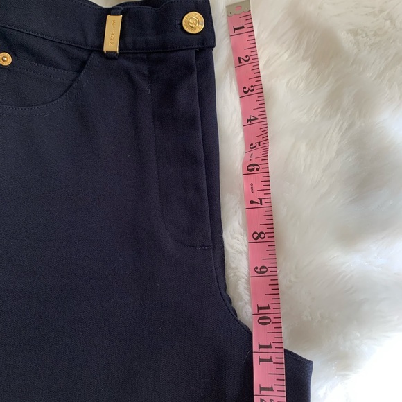 ST. JOHN Sport by Marie Gray navy cotton Twill ladies trousers in size 2… - Picture 6 of 12